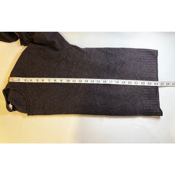 Pura Cashmere Women's XL Gray Cashmere Blend Knit Pullover Sweater Luxe Soft - Picture 5 of 9